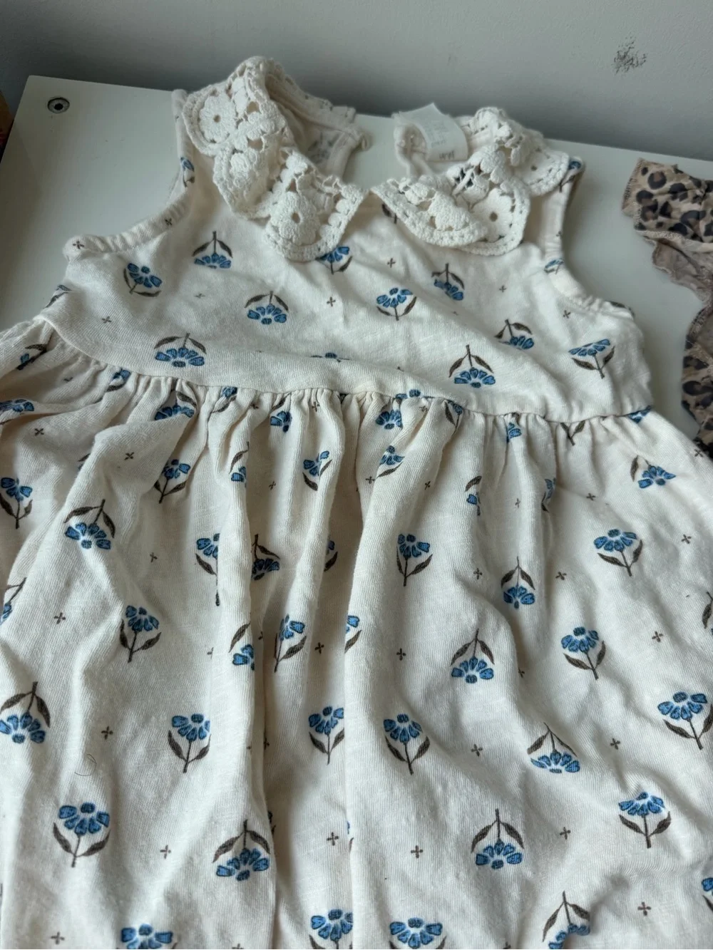 Girls 2-Piece Dress Bundle | Floral & Leopard Print | Ruffle Dresses